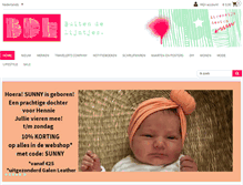 Tablet Screenshot of buitendelijntjesshop.com